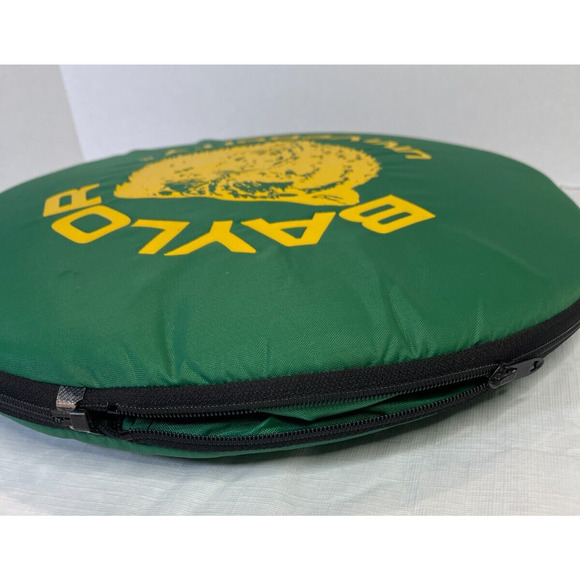 Vintage Baylor Bears Hide-N-Seek Pack Padded Seat/Stadium Cushion Duffle Bag - Picture 7 of 12